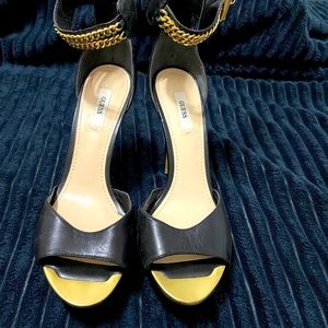 Guess platform ankle strap Sandals